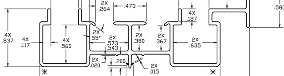 extrusion of plastics